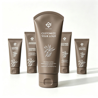 Tubes en plastique personnalisés, vides, souples, pour cosmétiques, tubes souples en PE, 80 ml, 120 ml, 150 ml, 200 ml, pour crème pour les mains, lotion, emballage de tubes