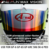 Visière photochromique intégrale pour casque de moto SK6 GP6 GP6S GP-6RC PED HD – Lentille de remplacement pare-vent et accessoires