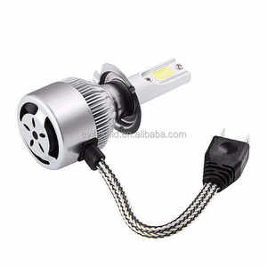 Phare LED C6 H7 36W 3800lm H1 H3 H4 H7 H9 9004 LED H7 C6 COB LED - Product Image 2