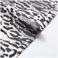 Tissu en velours imprimé personnalisé 100% polyester tricoté, imprimé animal léopard cerf, tissu en polaire pour rembourrage, velours imprimé pour canapé ou chaise
