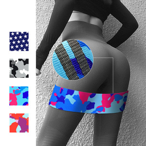 Icodiffi Bande de résistance élastique à motifs pour le yoga, pour les fessiers, le fitness, le remodelage corporel et les étirements - Product Image 5