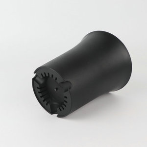 Pots de pépinière en plastique d'extérieur, pots à fleurs, jardinières, couleur noire/blanche en option - Product Image 3