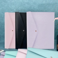 Porte-documents RINGNOTE personnalisé en papier A4 PP multicolores, sac de voyage pour documents