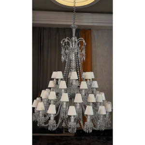 Lustre en cristal de luxe sur mesure, reproduction de détails, directement de l'usine, série complète, design classique français, service sur mesure - Product Image 6