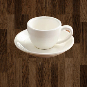 Tasses et soucoupes à expresso en <span class=keywords><strong>porcelaine</strong></span> <span class=keywords><strong>italienne</strong></span> épaissie et isolée, 75cc - Product Image 2
