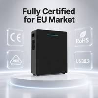 Système de stockage d'énergie domestique tout-en-un pour balcon 5 kW, 6000 cycles, sortie AC 2500 W, batterie solaire