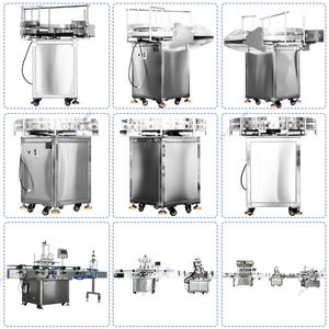 Mesa desenredadora de botellas semiautomática Jianfeng, mesa giratoria desenredadora para botellas de plástico - Product Image 4