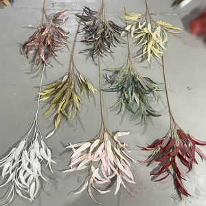 Flores Artificiales de Hoja de Sauce Yixuan XH-Long, Decoración de Boda de Alta Gama, Material de Seda - Product Image 2