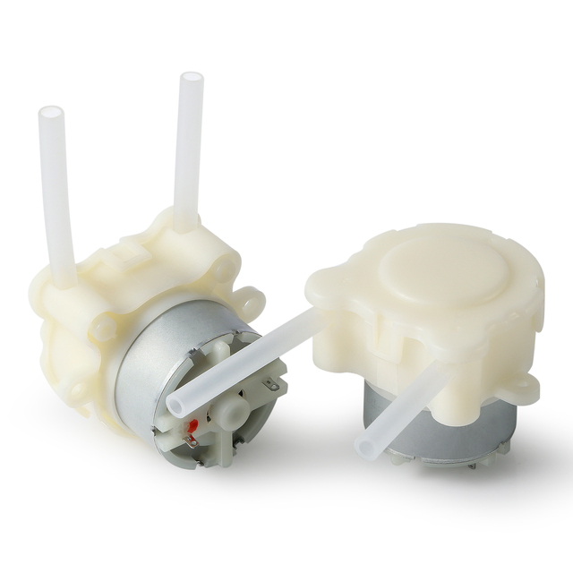 Huayida Mini DC High Flow 100ml/min200ml/min300ml/min 3V 6V 12V 24V Micro Peristaltic Pump