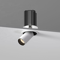 Nueva Lámpara LED Cilíndrica de Superficie IP44, Moderna, de Aluminio, para Iluminación Interior de Hoteles