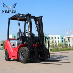 Chariot élévateur diesel de 2 tonnes de qualité industrielle certifié NIMBUS ISO 9001, hauteur de levage personnalisable, faibles émissions - Product Image 3