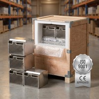 Caja Metálica Personalizada de Acero/Acero Inoxidable/Aluminio con Recubrimiento en Polvo para Fabricación de Maquinaria, Corte Láser y Plegado