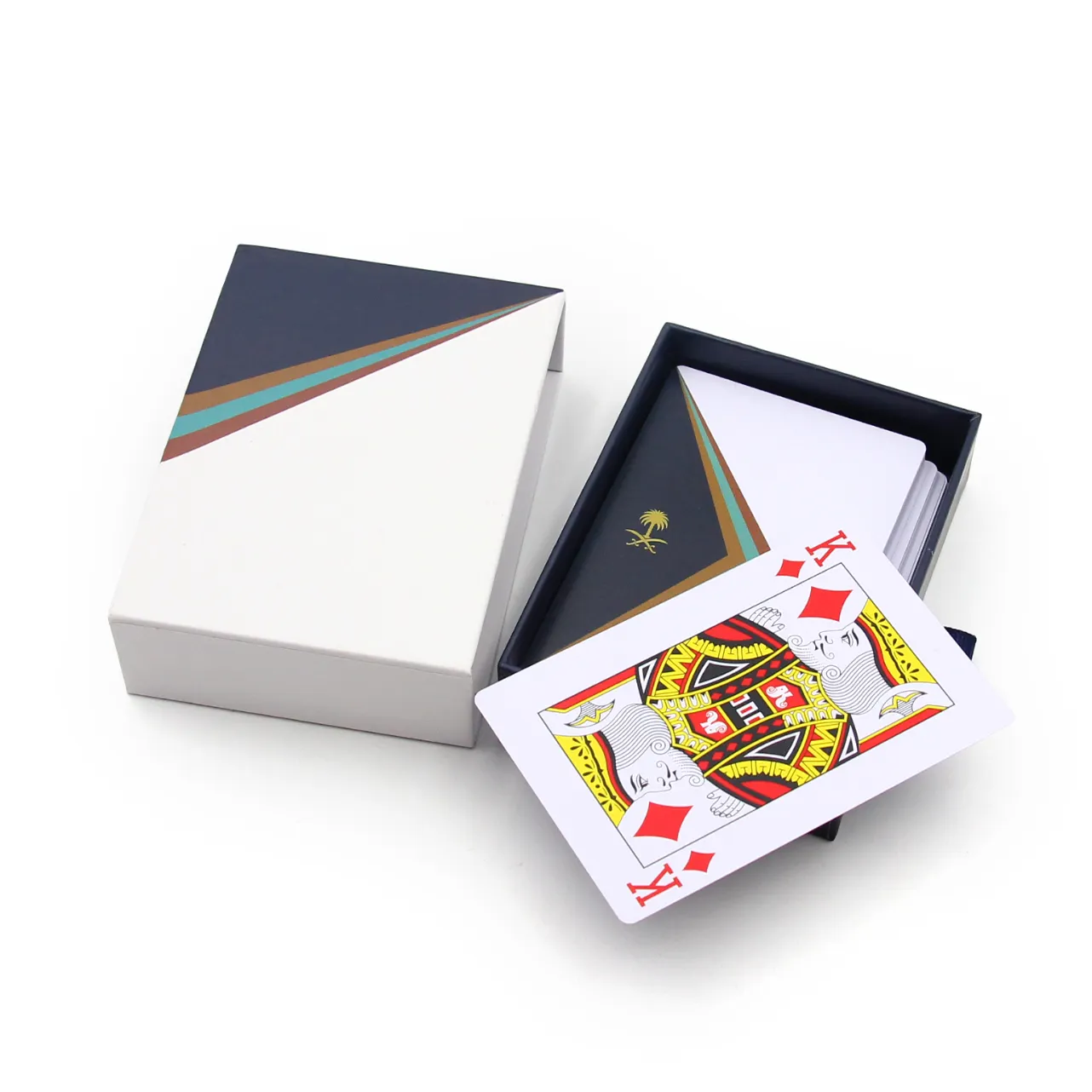 Kartensatz individueller Druck Spielkarten-Deck Pokergröße Poker-Spielkarten und Karton