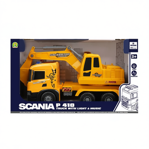 Camión Excavador Scania P 410 con Luz y Música, Vehículo de Juguete de 56 cm - Product Image 2