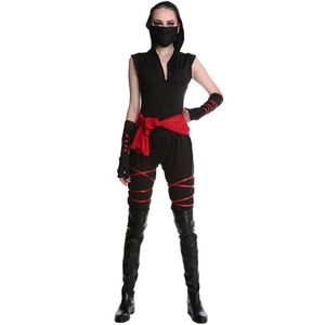 Mujeres adultas <span class=keywords><strong>Anime</strong></span> enmascarado <span class=keywords><strong>Ninja</strong></span> Warrior disfraces Halloween mascarada disfraz Cosplay - Product Image 3