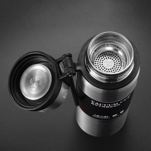 Jeta portátil <span class=keywords><strong>1000ml</strong></span> 800ml negocios taza térmica de doble pared café vacío Oficina té gran capacidad termo botella de agua - Product Image 3