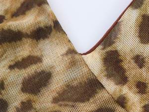 ZADE2025 femmes nouvelle mode décontracté Simple tempérament soie maille asymétrique haut avec couches décoratives impression gilets et gilets - Product Image 5