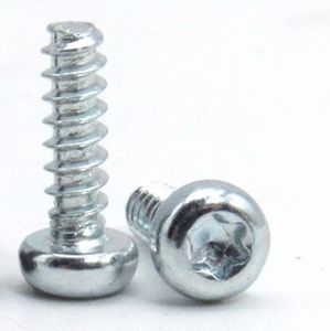 LeGood M3.5X6mm Zinc Acero al carbono Torx Pan Head Tornillo de rosca automática para plásticos Sistema de medición métrica Acabado Chapado en zinc - Product Image 3