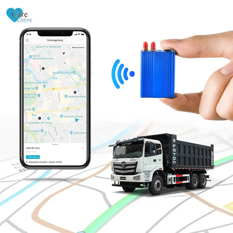 Caredrive ติดตามตำแหน่ง GPS OBD แบบไร้สายในรถยนต์ระบบป้องกันการโจรกรรมการจัดการยานพาหนะซอฟต์แวร์ระบบนำทาง4G GPS