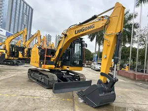 Excavatrice sur chenilles d'occasion Liugong 911F, 10 tonnes, 11 tonnes, pelle hydraulique, équipement de construction compact - Product Image 4