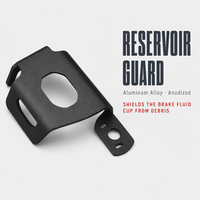 Nouveau kit de protection de réservoir de liquide de frein arrière en alliage d'aluminium CNC pour moto EX400 EX300 EX650 Z900