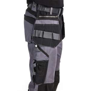 BLAKLADER - 159918609699C46 Pantalones artesanos con estiramiento Gris medio/Negro-PANTALÓN DE TRABAJO EAN 7330509845547 PANTALONES DE TRABAJO CARGO - Product Image 4