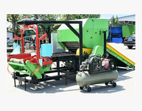 Machine intelligente d'emballage et de conditionnement de la paille / Ligne de pressage de fourrage entièrement automatique et autonome / Matériel agricole robuste