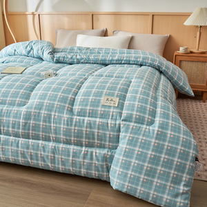Tối giản sinh viên đại học Duvet <span class=keywords><strong>Comforter</strong></span> cho ký túc xá mùa đông ấm áp in Quilt nhà khách sạn sử dụng polyester thân thiện với môi - Product Image 2