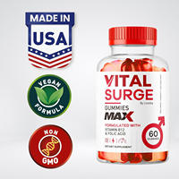 Bonbons vitaminés aromatisés en gros pour la croissance musculaire, pré-entraînement, 3000mg, végétaliens