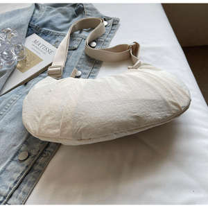 Bolso bandolera de color sólido a la moda para mujer, ideal para el tiempo libre en primavera, bolso bandolera ajustable para llevar bajo el brazo. - Product Image 4