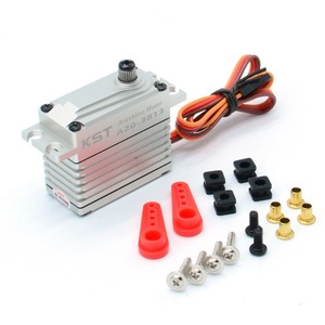 Precio al por mayor: Brazo robótico KST A20-3813 totalmente metálico con motor sin escobillas de copa hueca de gran torque de 43 kg para uso en RC - Product Image 1