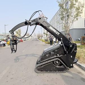 Minicargadora de orugas diésel de 25 HP con capacidad de carga de 650 kg, motor Kubota EPA y garra, ¡gran oferta! - Product Image 3