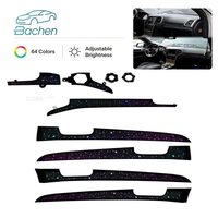 Kit d'éclairage ambiant pour Jeep Grand Cherokee 2011-2021, LED 64 couleurs, ciel étoilé intérieur, décoration d'ambiance multi-modes