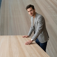 Lot de palettes en bois de peuplier lamellé-collé pour meubles démontables, vente en gros pour fabricants de bureaux en kit