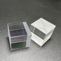Micro-projecteur PBS, prisme de séparation de faisceau polarisant, cube de prisme en verre optique K9 revêtu