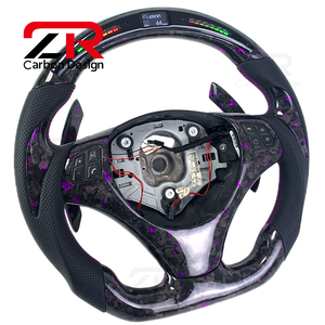 Paletas de Cambio LED RPM de Fibra de Carbono Forjada para Volante <span class=keywords><strong>BMW</strong></span> E90 E91 <span class=keywords><strong>E92</strong></span> X3 M3 318i 320i 330i 335i <span class=keywords><strong>330d</strong></span> 335i Coupé 318i - Product Image 4