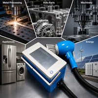 Machine de marquage laser portable intelligente Q8, marqueur laser à fibre 1064 nm pour métal, code QR, code-barres, numéro de série