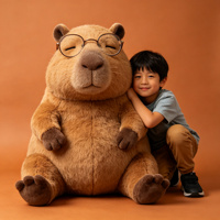 Peluche personnalisée lumineuse MainCute : Requin, Aubergine, Toast, Grenouille, Capybara, Lune