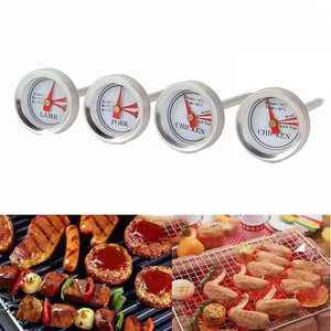 SHENWei เครื่องวัดอุณหภูมิสเต็กแบบหมุนด้วยไฟฟ้า, SWT-002D สแตนเลสขนาดเล็กกันน้ำพร้อมหัววัดสำหรับการทำบาร์บีคิวกลางแจ้งห้องครัว - Product Image 4