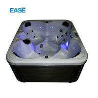 E-132S Spa de massage extérieur de luxe pour 4 personnes en acrylique Aristech, très vendu