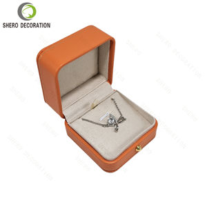 Custom Wholesale Pendant & Ring Boxes Set with LED Light Velvet Lining Customizable <b>Battery</b> 20 Years R&D - Product Image 3