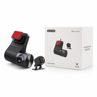Caméra de tableau de bord USB à double objectif U10 1080P+720P avec enregistrement en boucle ADAS pour navigation Android