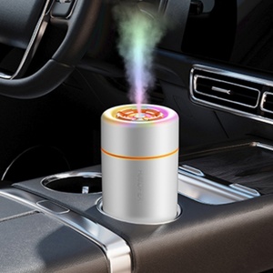 Portable Mini 212ml USB Smart <b>Humidifier</b> with Rainbow LED Lamp Personal Ultrasonic Cool Mist Aromatherapy for Car & Hotel Use - Product Image 4