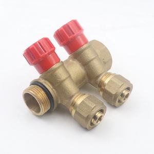 3ウェイ真ちゅう配管ペックスマニホールド - Product Image 5