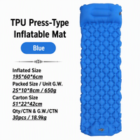 Matelas gonflable professionnel en TPU Diamond, robuste, imperméable, pour la randonnée et les SUV