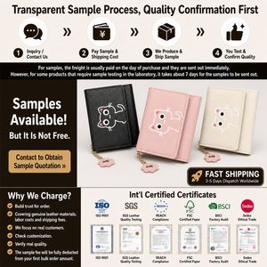 Porte-cartes minimaliste coréen pour femmes, étudiantes, avec blocage RFID, personnalisé, portable, multi-emplacements pour cartes, en cuir PU, sac à cartes tendance - Product Image 5