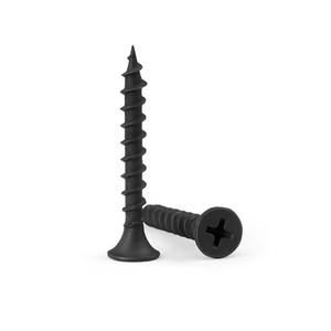 Hot Selling Black Phosphate Drywall <strong>Screws</strong> with Phillips Drive Coarse Thread Bugle Head Thinner Steel Shaft for Wood Furniture - Product Image 2