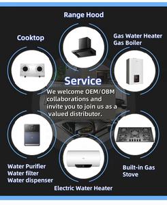 Estufa de Gas con 5 Quemadores Integrados de Fábrica OEM/ODM, Estufa de Gas para Cocinar, Placa de Vidrio de 90 cm, Cocina de Gas - Product Image 2