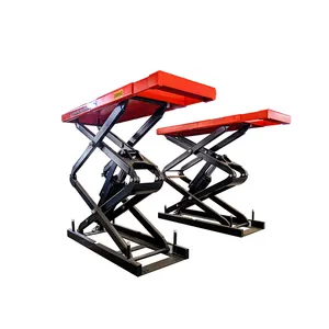 CE Customized Scissor Car Lift Under Ground Quick Jack Car Lifts For Car Work