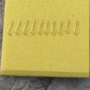 Alinco Hameçon double 20 cm avec ardillon doré pour carpe crucian, pêche en eau douce, usage en réservoir et en étang, ensemble de hameçons multiples - Product Image 5